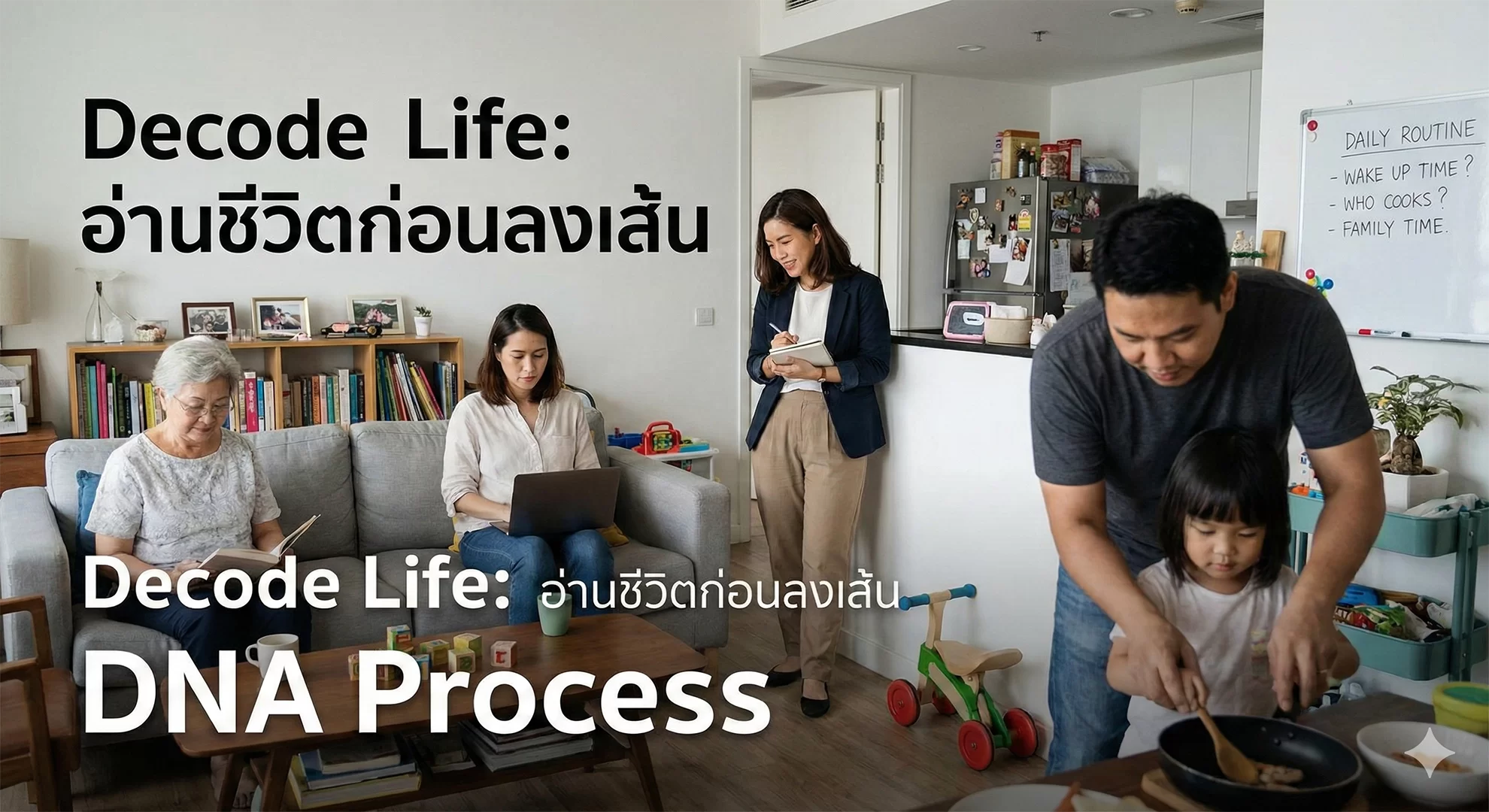 Decode Life: อ่านชีวิตก่อนลงเส้น